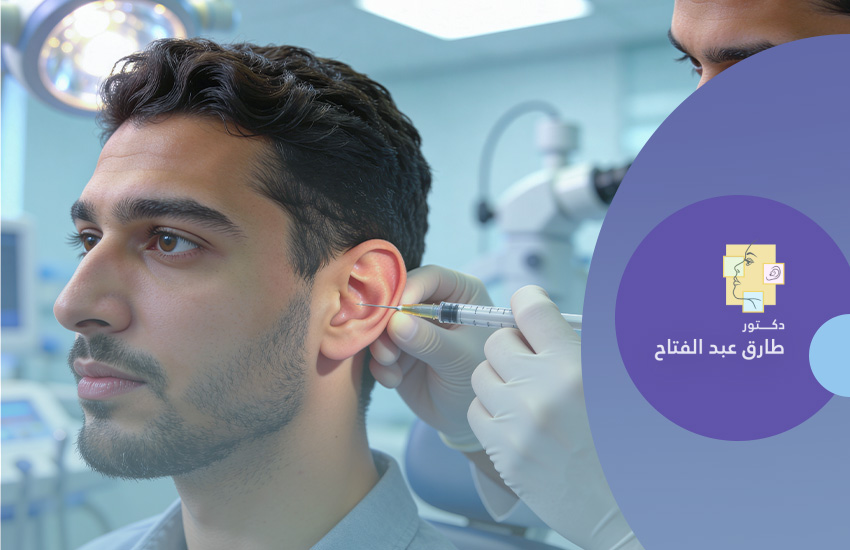 حقن الأذن الوسطى