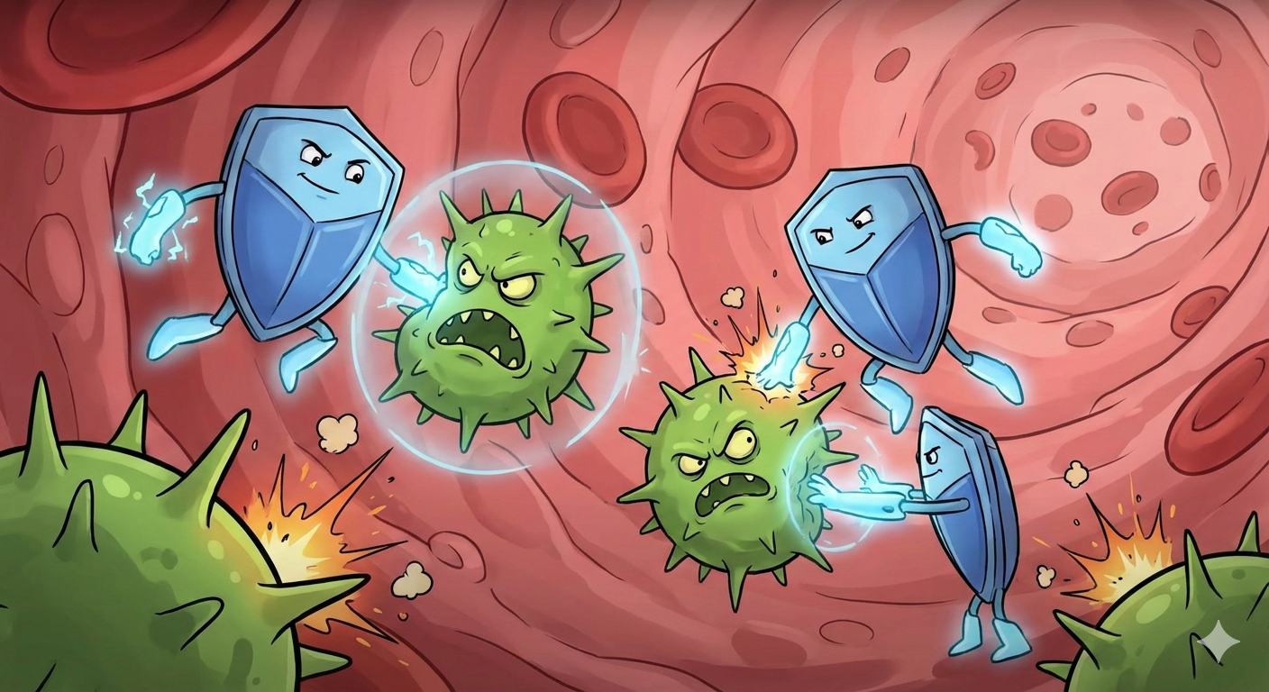 علاج التهاب اللوزتبن بالمضاد الحيوى