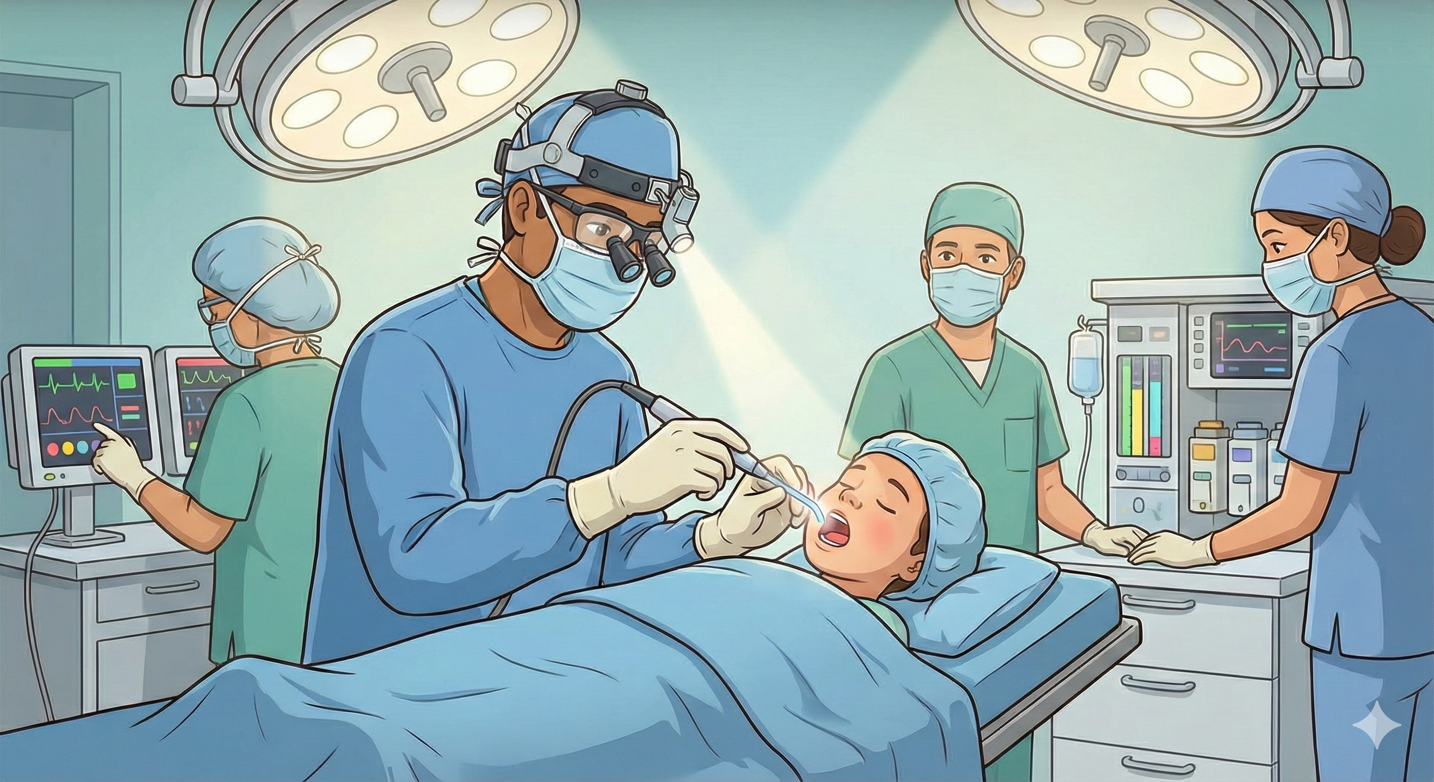 أفضل دكتور لعملية استئصال اللوزتين: كيف تختار الجراح “