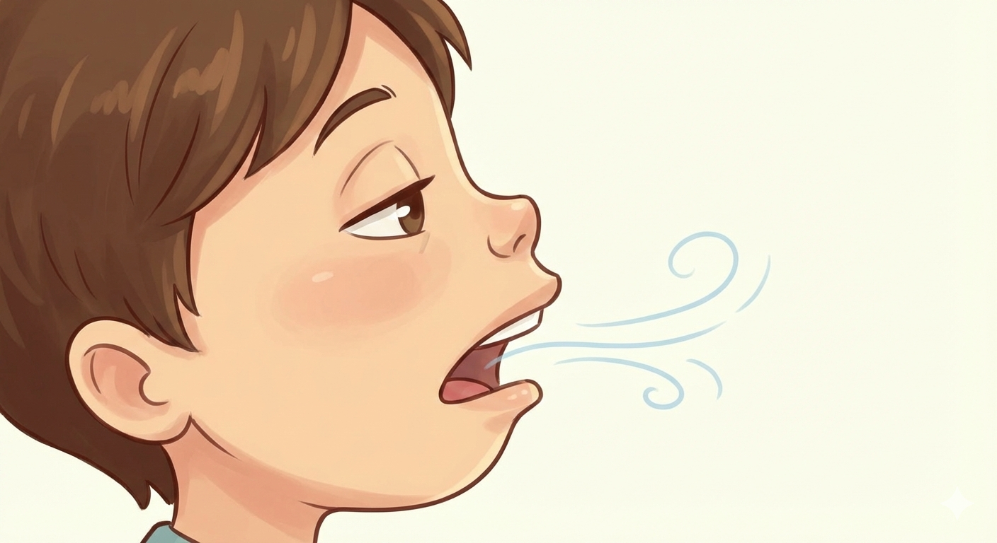 طفلك يشخر ليلاً؟ دليلك الشامل لعلامات تضخم اللحمية عند الأطفال