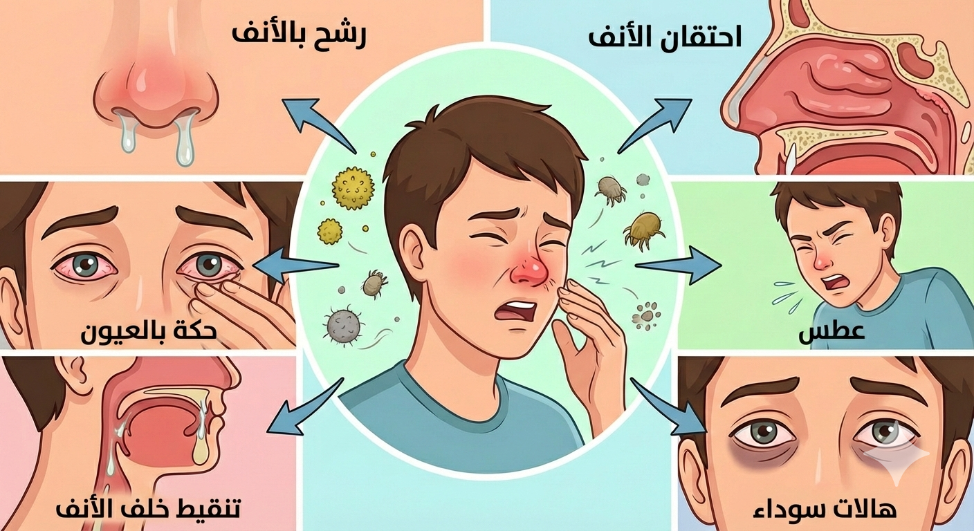 أعراض تضخم القرنيات الأنفية: هل هي السبب الخفي وراء ضيق التنفس ؟