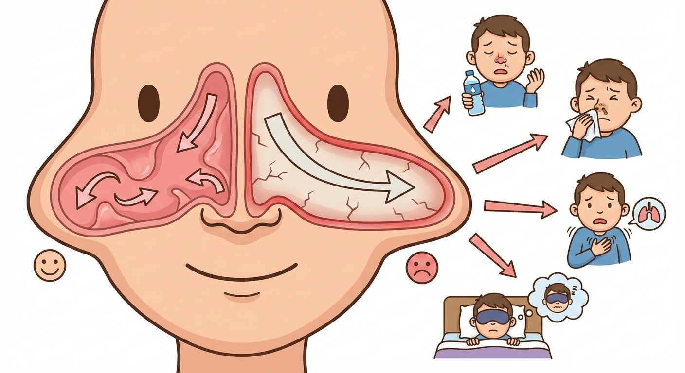 متلازمة الأنف الفارغ: ما هي وهل هي خطيرة؟