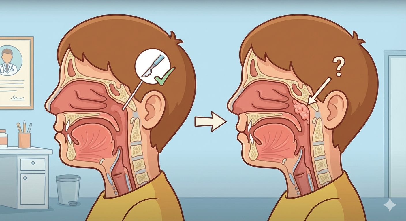 الهاجس الذي يؤرق كل أم: هل اللحمية ممكن ترجع بعد إزالتها؟