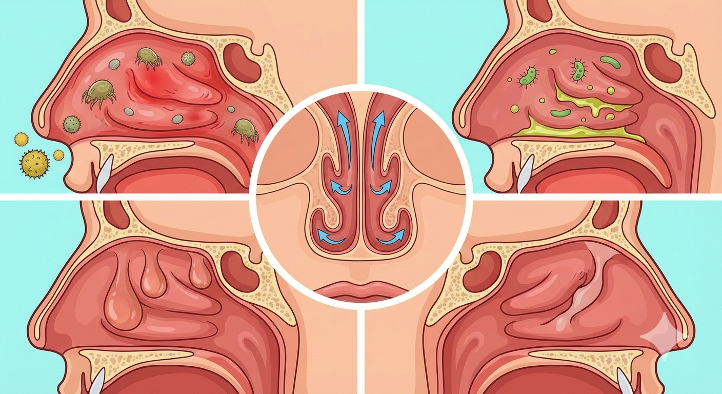 هل تعود غضاريف الأنف للتضخم بعد العملية؟ إجابة صريحة من استشاري أنف وأذن