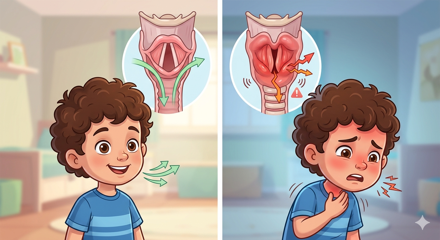 هل تشكل بحة الصوت المتكررة خطراً على طفلك؟  أسباب بحة الصوت عند الأطفال
